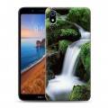 Дизайнерский силиконовый чехол для Xiaomi RedMi 7A Водопады