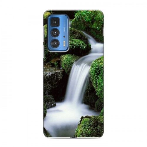 Дизайнерский силиконовый чехол для Motorola Edge 20 Pro Водопады