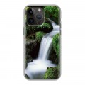 Дизайнерский силиконовый чехол для Iphone 14 Pro Max Водопады