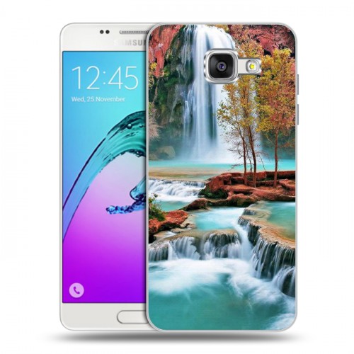 Дизайнерский силиконовый чехол для Samsung Galaxy A5 (2016) Водопады