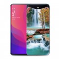 Дизайнерский силиконовый чехол для OPPO Find X Водопады