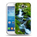 Дизайнерский пластиковый чехол для Samsung Galaxy Premier Водопады