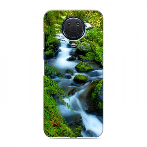 Дизайнерский силиконовый чехол для Nokia G20 Водопады