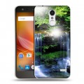 Дизайнерский пластиковый чехол для ZTE Blade X5 Водопады