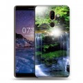 Дизайнерский пластиковый чехол для Nokia 7 Plus Водопады