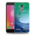 Дизайнерский пластиковый чехол для Lenovo K6 Волны