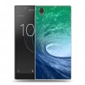 Дизайнерский пластиковый чехол для Sony Xperia L1 Волны