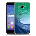 Дизайнерский пластиковый чехол для Huawei Y3 (2017) Волны