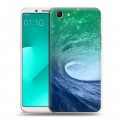 Дизайнерский пластиковый чехол для OPPO A83 Волны