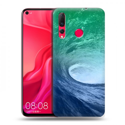 Дизайнерский пластиковый чехол для Huawei Nova 4 Волны