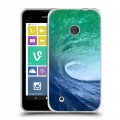 Дизайнерский пластиковый чехол для Nokia Lumia 530 Волны