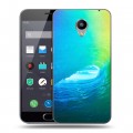 Дизайнерский пластиковый чехол для Meizu M2 Note Волны