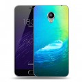 Дизайнерский силиконовый чехол для Meizu M3s Mini Волны