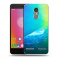 Дизайнерский пластиковый чехол для Lenovo K6 Волны