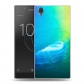 Дизайнерский пластиковый чехол для Sony Xperia L1 Волны