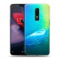 Дизайнерский пластиковый чехол для OnePlus 6 Волны