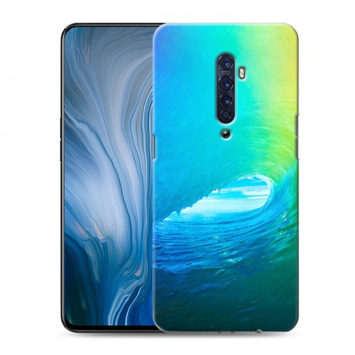 Дизайнерский пластиковый чехол для OPPO Reno2 Z Волны