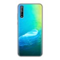 Дизайнерский силиконовый чехол для Huawei Y8p Волны