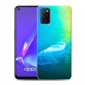 Дизайнерский пластиковый чехол для OPPO A52 Волны