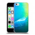 Дизайнерский пластиковый чехол для Iphone 5c Волны