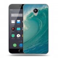 Дизайнерский пластиковый чехол для Meizu M2 Note Волны