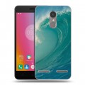 Дизайнерский пластиковый чехол для Lenovo K6 Волны