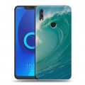 Дизайнерский силиконовый чехол для Alcatel 5V Волны