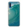 Дизайнерский силиконовый чехол для Samsung Galaxy A50 Волны