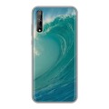 Дизайнерский силиконовый чехол для Huawei Y8p Волны