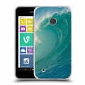 Дизайнерский пластиковый чехол для Nokia Lumia 530 Волны