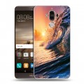 Дизайнерский пластиковый чехол для Huawei Mate 9 Волны