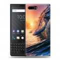 Дизайнерский пластиковый чехол для BlackBerry KEY2 Волны