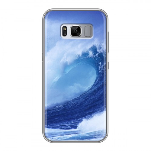 Дизайнерский силиконовый чехол для Samsung Galaxy S8 Plus Волны