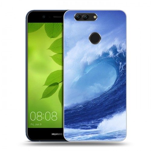 Дизайнерский пластиковый чехол для Huawei Nova 2 Plus Волны