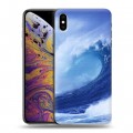 Дизайнерский силиконовый чехол для Iphone Xs Max Волны