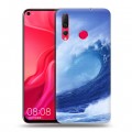 Дизайнерский пластиковый чехол для Huawei Nova 4 Волны