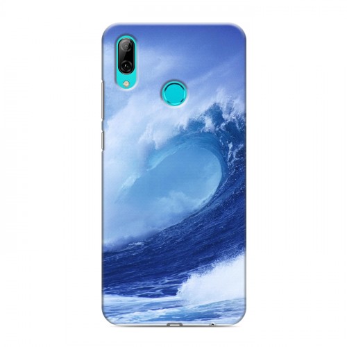 Дизайнерский пластиковый чехол для Huawei Y7 (2019) Волны