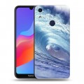 Дизайнерский пластиковый чехол для Huawei Honor 8A Волны