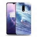 Дизайнерский пластиковый чехол для OnePlus 7 Волны