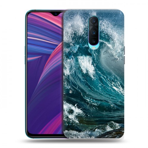 Дизайнерский пластиковый чехол для OPPO RX17 Pro Волны