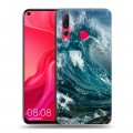 Дизайнерский пластиковый чехол для Huawei Nova 4 Волны