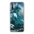 Дизайнерский силиконовый чехол для Huawei Y8p Волны