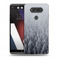 Дизайнерский пластиковый чехол для LG V20 Зима