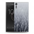 Дизайнерский пластиковый чехол для Sony Xperia XZs Зима