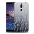 Дизайнерский пластиковый чехол для Nokia 7 Plus Зима