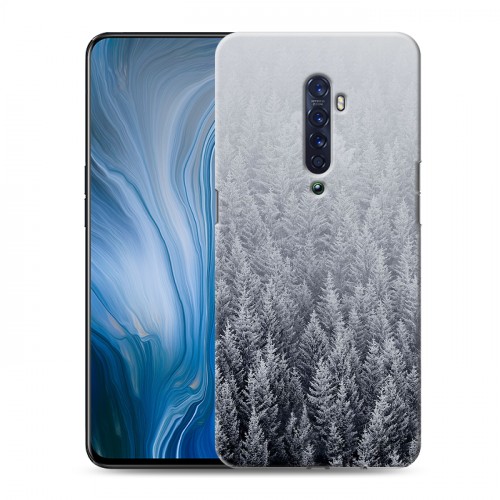 Дизайнерский пластиковый чехол для OPPO Reno2 Z Зима