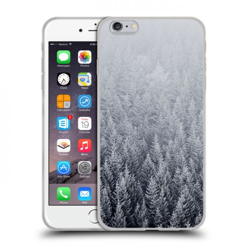 Дизайнерский силиконовый чехол для Iphone 6 Plus/6s Plus Зима