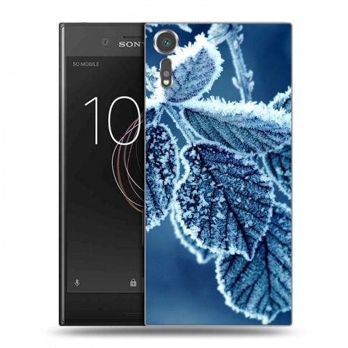 Дизайнерский пластиковый чехол для Sony Xperia XZs Зима