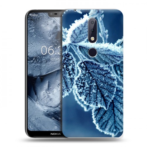 Дизайнерский силиконовый чехол для Nokia 6.1 Plus Зима