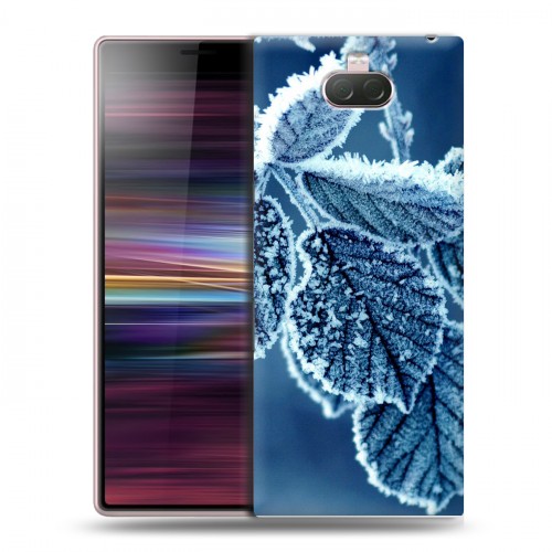 Дизайнерский силиконовый чехол для Sony Xperia 10 Зима